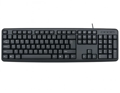 Проводная клавиатура для компьютера Weibo FC530-104К USB влагозащищена