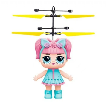Летающая интерактивная игрушка кукла Flying Girl