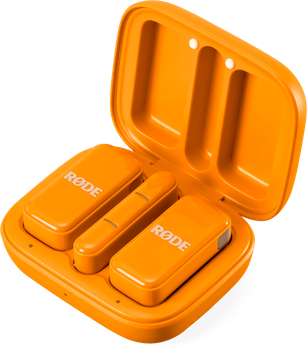 Mikrofon Rode Wireless Micro USB-C Pomarańczowy (698813017942)