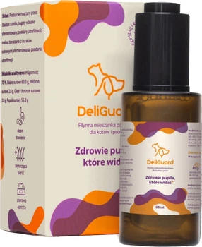 Suplement diety DeliGuard Postbiotyk dla psów i kotów 30 ml (5905806484908)