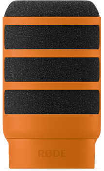 Вітрозахист Rode WS14 для PodMic Orange (698813014224)