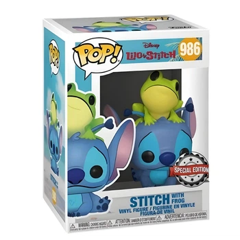 Фигурка POP Lilo & Stitch Стич с жабкой 10 см (2024-46)