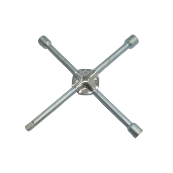 Ключ колёсный балонный VORTEX "крест" 21 х 19 х 17 х 1/2", усиленный (57591)