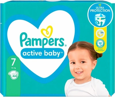 Підгузки Pampers Active Baby 7 Extra Large 15 - 20 кг 44 шт (8001090949295)