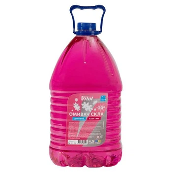 Омивач скла зимовий VITOL "-20" Бабл Гам 4,5л