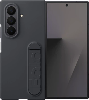 Etui plecki Samsung Silicone Case do Samsung Galaxy Z Fold7 Black (EF-MF966CBEGWW)