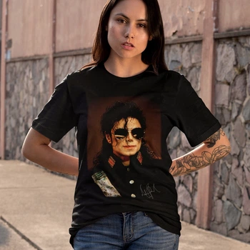Футболка Michael Jackson (By Mick Hutson Dangerous Tour 1992) 2XS чорний