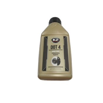 Тормозная жидкость K2 Turbo Brake Fluid DOT-4, 0.5 л (62711)
