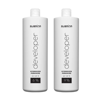 Набор Окислителей SUBRINA PROFESSIONAL COLOUR DEVELOPER 2 шт. 6% и 9% 1000 мл