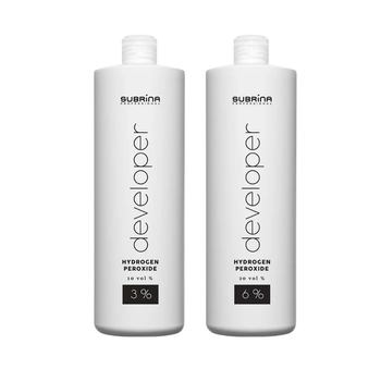 Набор Окислителей SUBRINA PROFESSIONAL COLOUR DEVELOPER 2 шт. 3% и 6% 1000 мл