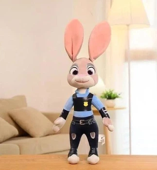 Мягкая игрушка Крольчиха Джуди Хоппс из мультфильма Зверополис ("Zootopia" / "Zootropolis") 47 см (с ушами) Заец