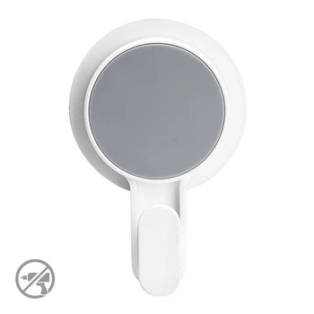 Гачок клейкий MBM HOME BP-6 WHITE пластиковий білий