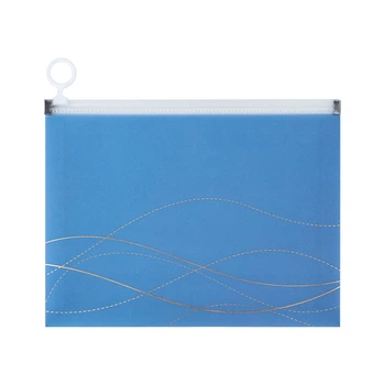 Папка на молнии Axent zip-lock А5 Waves-2 (1498-41-A)