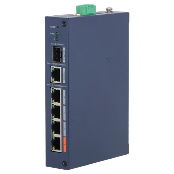Коммутатор 4 порта управляемый Dahua DH-CHS4106-4ET-60 PoE