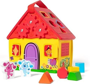 Деревянный игровой набор, развивающий сортер Домик Melissa&Doug 30х26см