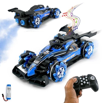 Машинка на радиоуправлении Sprey Car с дымом свет и звук дрифт игрушка