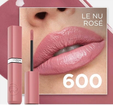 L'Oréal Paris Infaillible Laque Resistance Жидкая Помада № 600 "Le Nu Rose"