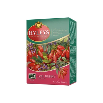 Чай зеленый Hyleys Ягоды Годжи крупнолистовой 100 г (4791045026181)