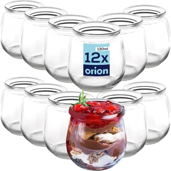 Zestaw słoików Orion szkło 12 x 130 ml (5904316480080)