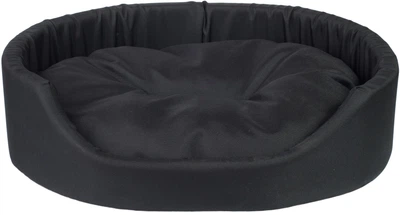 Лежак для собак Amiplay Basic овальний S Чорний (5907563246157)