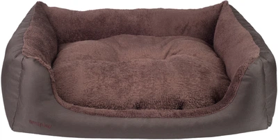 Лежак для собак Amiplay Aspen Sofa L Коричневий (5907563240216)