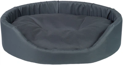 Legowisko dla psów Amiplay Basic owalne XS Grafitowe (5907563246140)