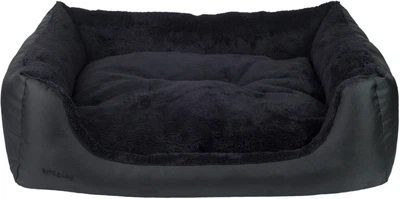 Legowisko dla psów Amiplay Aspen Sofa XXL Czarne (5907563240964)