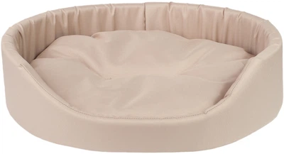 Legowisko dla psów Amiplay Basic owalne XXL Beżowe (5907563246379)