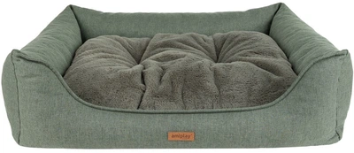Legowisko dla psów Amiplay Como Sofa M Zielone (5907563312166)