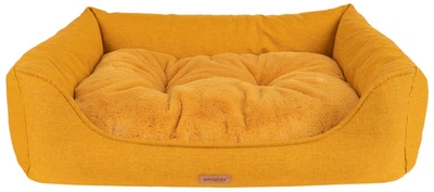 Legowisko dla psów Amiplay Como Sofa L Żółte (5907563312258)
