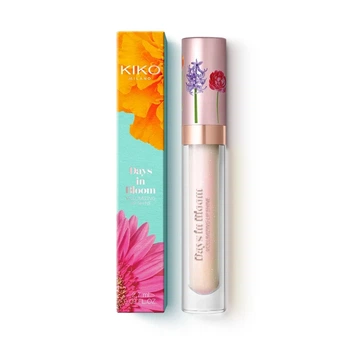 Блеск для губ с эффектом объема и сияющим финишем Days In Bloom Volumizing Lip Shine 01 01 Lilac Waves