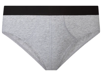 Трусы слипы однотонные для мужчины Livergy LYCRA® 434553_443069_486959 L Серый