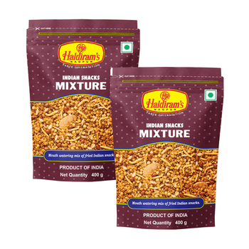 Снек смесь Бомбей микс Bombay Mix (Промо-набор 2х400г) Haldiram's 8904004400977-1