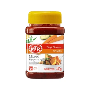Пикули (Ачаар) из микса овощей Mix Vegetable Pickle 300г MTR 8901042955070