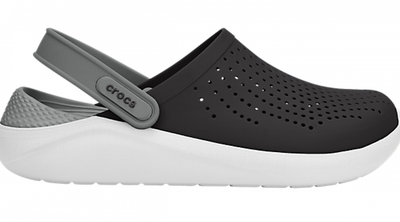Сабо Crocs LiteRide Clog Black / Smoke - 41-42р. (Стопа 25.9-26.7см)