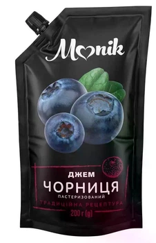 Джем черника Monik 200 г