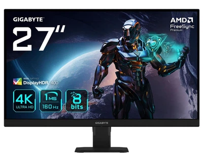 Монитор 27" Gigabyte GS27U Gaming Monitor UHD IPS 160Hz (GS27U Gaming Monitor)