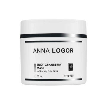 Шелковая увлажняющая маска с экстрактом клюквы Anna Logor Silky Cranberry Mask 50 мл