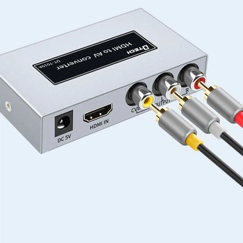Конвертер (преобразователь) сигналов HDMI в AV HD Dtech DT-7019A