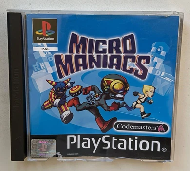 Micro Maniacs, Б/В, англійська версія - диск для PlayStation 1