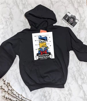 Чоловіча толстовка/худі "Bad Donald Duck" XL
