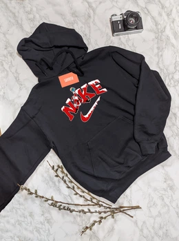 Женская толстовка/худи "Nike (Санта Клаус)" M