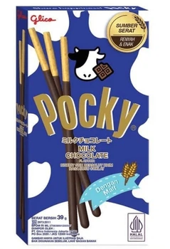 Палички Glico Pocky Milk Chocolate Молочно-Шоколадні 39г
