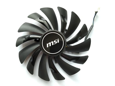 Вентилятор кулер для відеокарти MSI GTX 1070 Aero (orgnl) 95 мм PowerLogic PLD10010S12HH (№190)