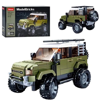 Конструктор Sluban ModelBricks ORV внедорожник Land Rover Defender 317 деталей