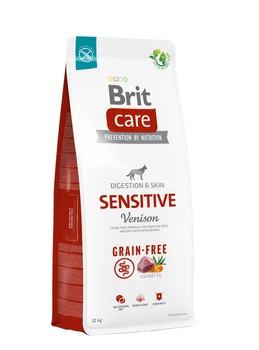 Корм для собак Brit Care(Брит Кеа) Dog Grain-free Sensitive беззерновой оленина 12 кг