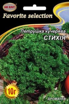 Насіння Петрушка Кучерява Стехія (НК Еліт) 10 г