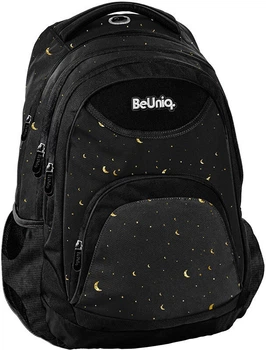 Шкільний рюкзак Paso Beuniq Black and Gold Moon 41 x 31 x 16 см 20 л (5903162139166)