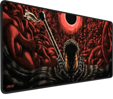 Игровая поверхность (Коврик для мышки) SHLab Anime Berserk Dark SHM-108 (90х40 см) (41389)