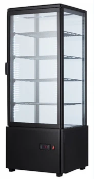 Шкаф-витрина холодильная Reednee RT98B black